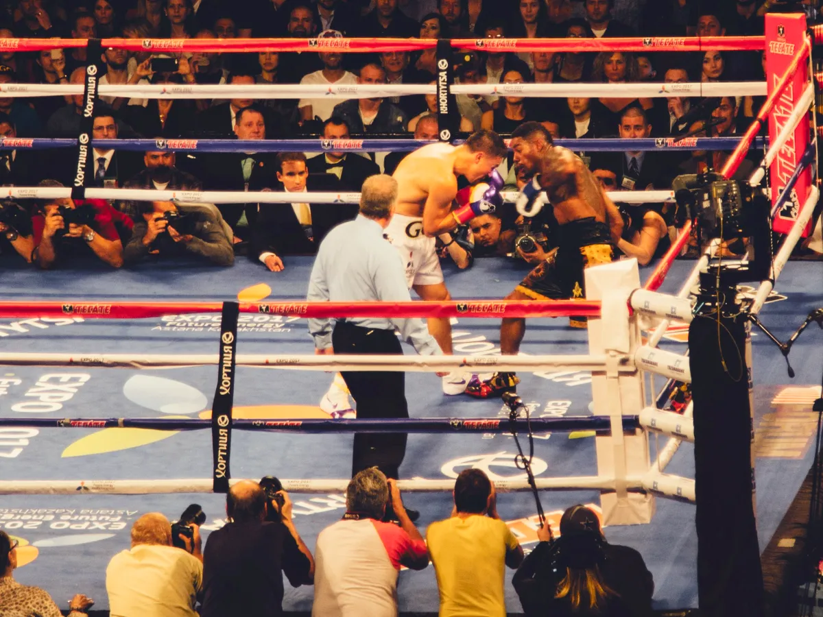 真剣勝負のボクシング